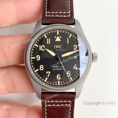 M+ Factory Swiss Grade 1A IWC Mark XVIII Replica Titanium Men Watch